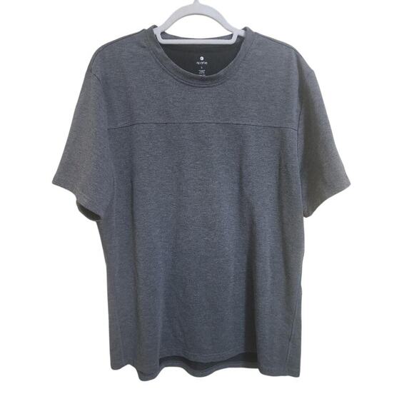 Apana Active Men's Short Sleeve Shirt - Size L - Gray - Picture 1 of 4